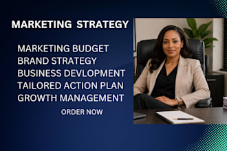 develop a marketing strategy and provide strategy consulting