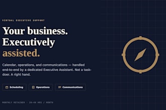 be your executive VA managing your business operations
