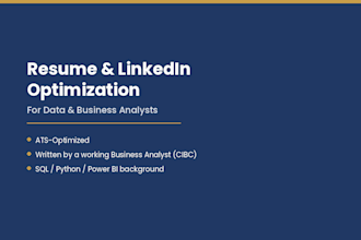 write an ats resume and linkedin profile for data analysts