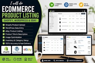 shopify bulk product listing csv data entry woocommerce squarespace upload
