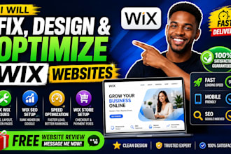 wix website redesign fix wix website wix ecommerce wix studio wix seo wix expert