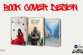 create a unique and creative book cover design
