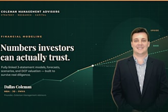 build a financial model financial projections and forecast