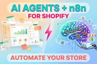 build ai agents n8n shopify multi ai agent hermes brand ai