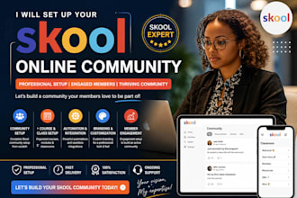 skool community setup skool credit repair skool community setup skool setup