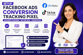 facebook ads convversion ads tracking pixel, woocommerce meta pixel,, tiktok ads