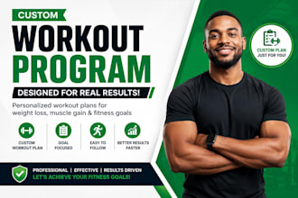certified fitness program designer  workout plan