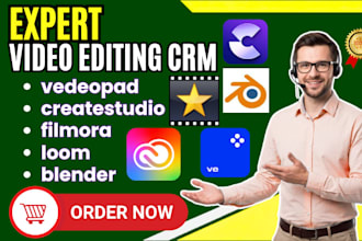 video editing crm vedeopad adobe movavi vimeo blender filmora createstudio loom