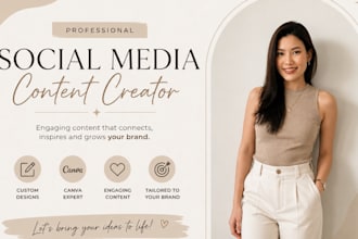be your social media content creator
