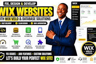 fix wix website issues custom wix velo wix vormac database wix api integration