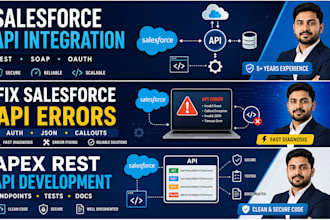 integrate salesforce with rest and soap apis