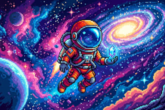 create a pixel art nft collection for your project