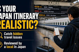 review your japan itinerary