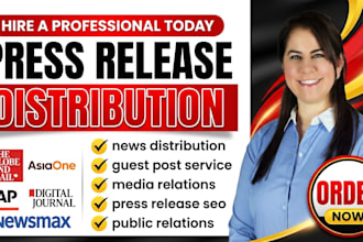 write and distribute seo press release to google news yahoo finance PR site