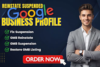 reinstate suspended google business profile and fix gbp issues