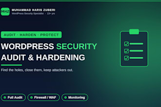 audit and harden your wordpress site security