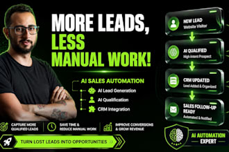 do lead generation ai lead bot crm integration sales automation ai qualification