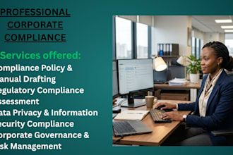 develop corporate compliance policies and procedures