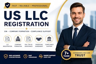form US llc company, llc registration for residents, non residents, llc, ein