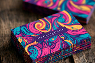 create an amazing and unique business card