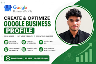 create and optimize your google business profile