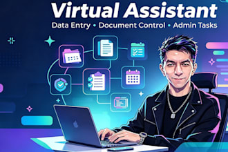 provide data entry jobs and virtual assistance as needed
