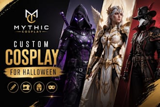 create custume cosplay for halloween