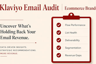 audit your klaviyo email flows and retention strategy