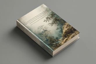 make book cover design, ebook cover, kindle book cover and fantasy book cover