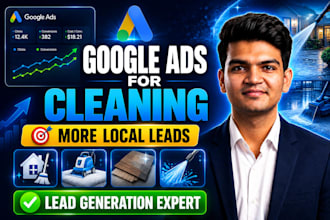 do google ads for cleaning, flooring, carpet cleaning and pressure washing