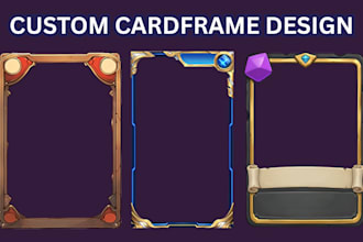 design stunning printable card frames template and layouts for trading card game