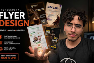 flyers desing focused on capturing attention