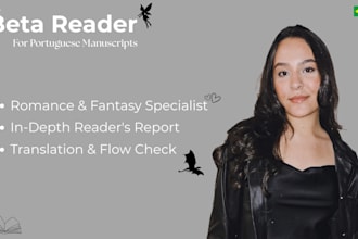 be your expert beta reader for romance manuscripts