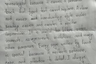 write anything with my beautiful handwriting