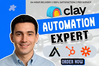 setup clay com sequences brevo hubspot CRM lemlist ai instantly clay expert