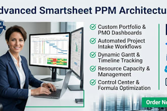 build an advanced smartsheet project and portfolio management ppm system