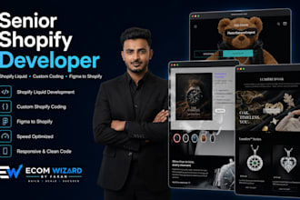 do shopify liquid customization, shopify coding and figma to shopify