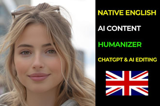 edit and humanize ai content, ai content editing services