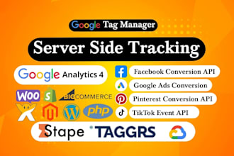 setup ga4 server side tracking meta conversion API with stape and GTM fix