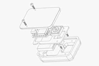 convert sketch to patent figures, uspto pateny drawings, technical illustration