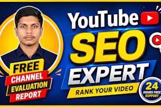 be your youtube SEO expert to rank your videos fast