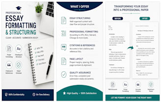professionally format and structure your academic paper