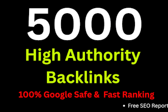 provide 5000 contextual dofollow backlinks for seo link building