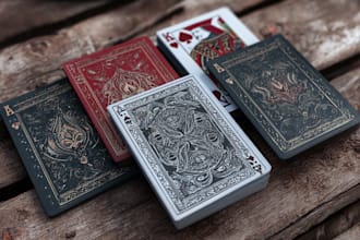 design custom card game cards board game artwork for playing card tabletop games