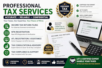 provide tax advisory and income tax services