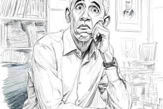 draw political cartoon and comic strip