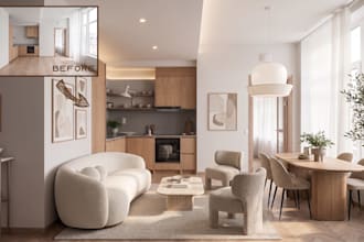 do realistic virtual staging and virtual renovation
