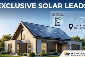 build a solar lead generation pipeline with exclusive qualified leads
