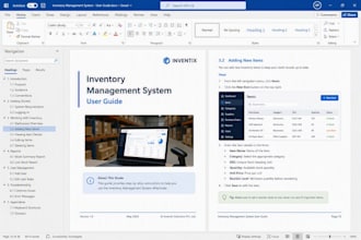 create clear technical documentation, user guides, and training materials