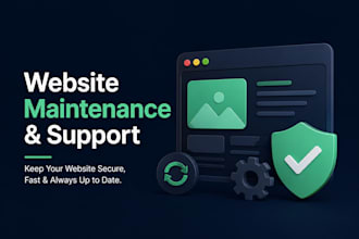 provide ongoing website maintenance and care